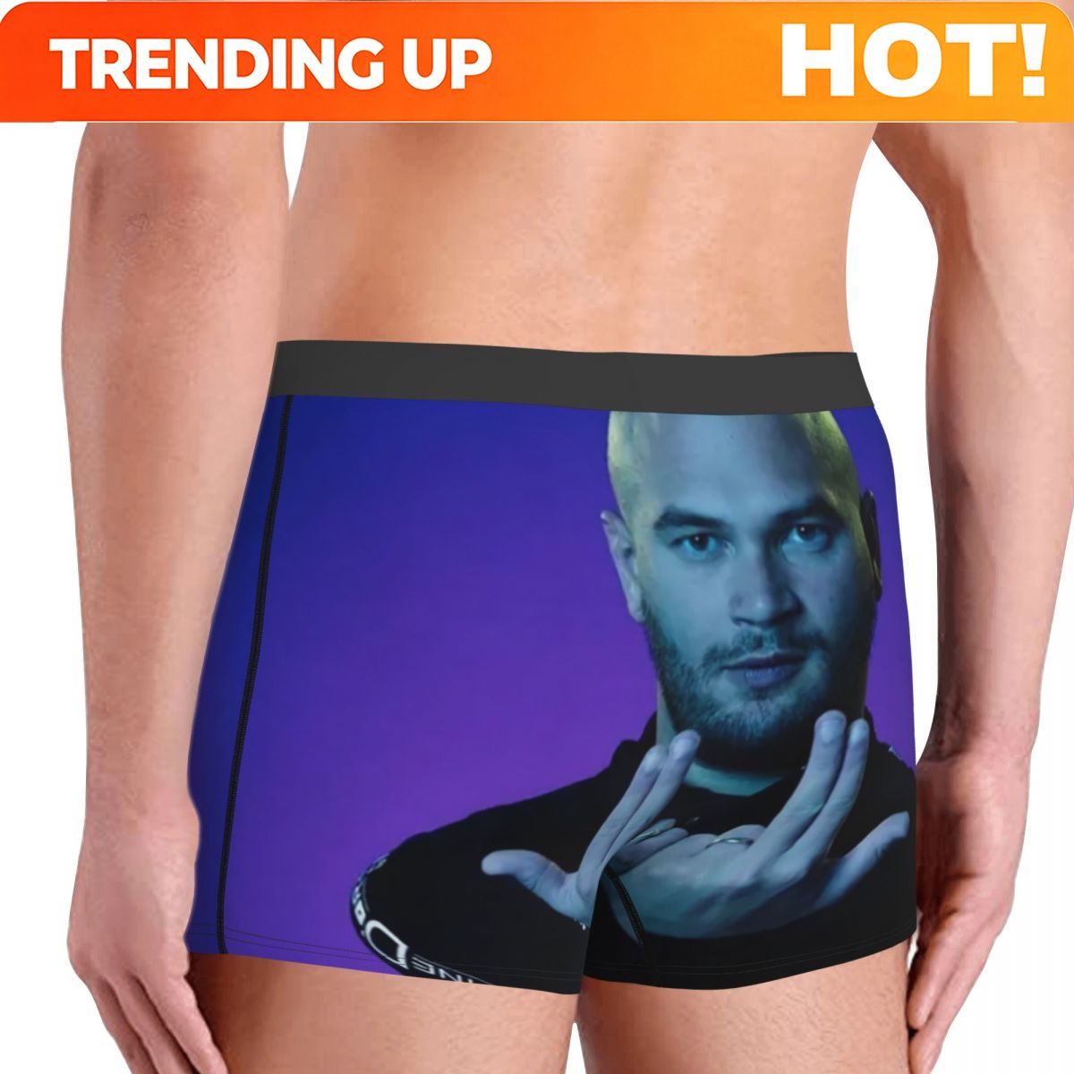 Custom Novelty French Rapper J - đánh giá và giá Boxer Shorts Modal