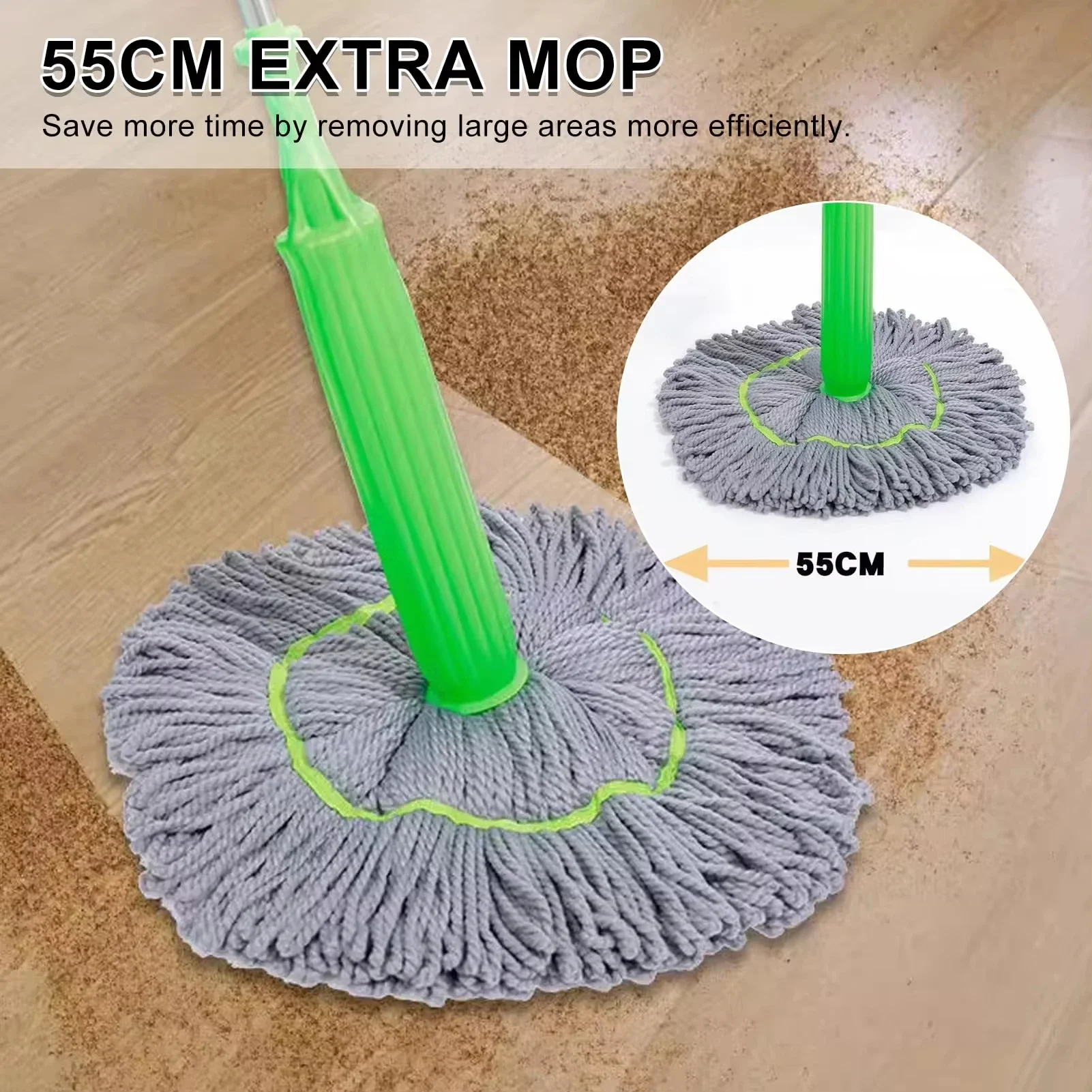 New Bamboo Fiber Sleeve Mop 2  - đánh giá và giá Bamboo Fiber Trunk